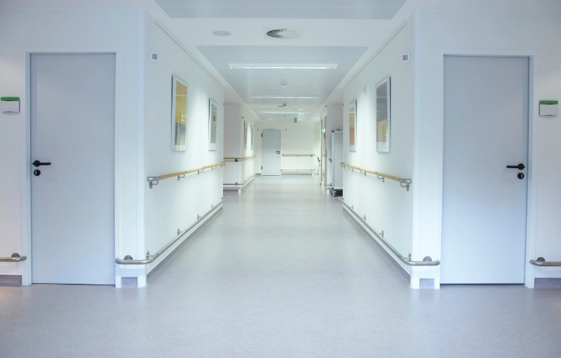 szpital, korytarz