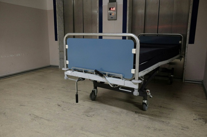 winda w szpitalu